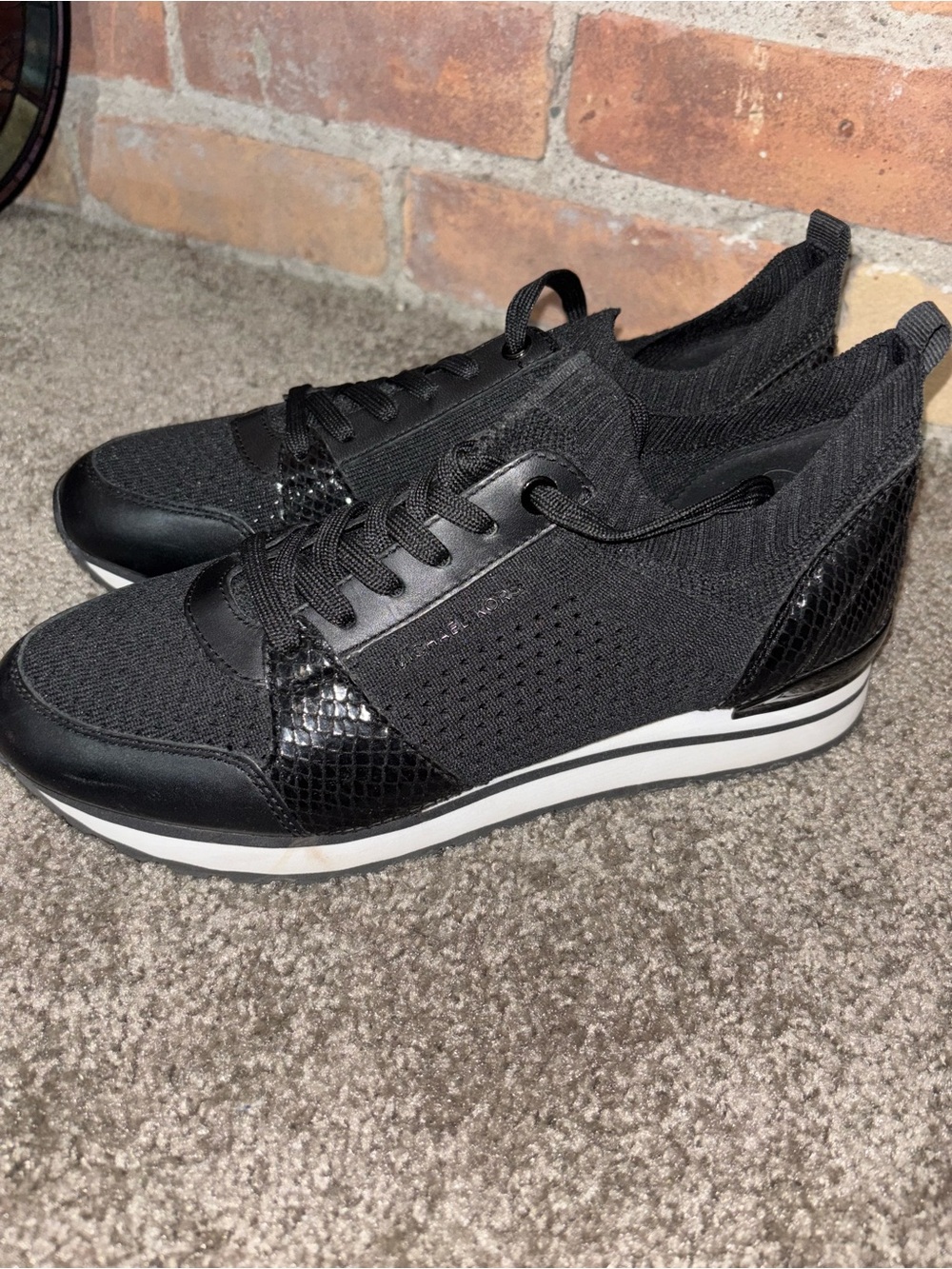 Michael Kors Woman’s Billie Knit Trainer Sneakers